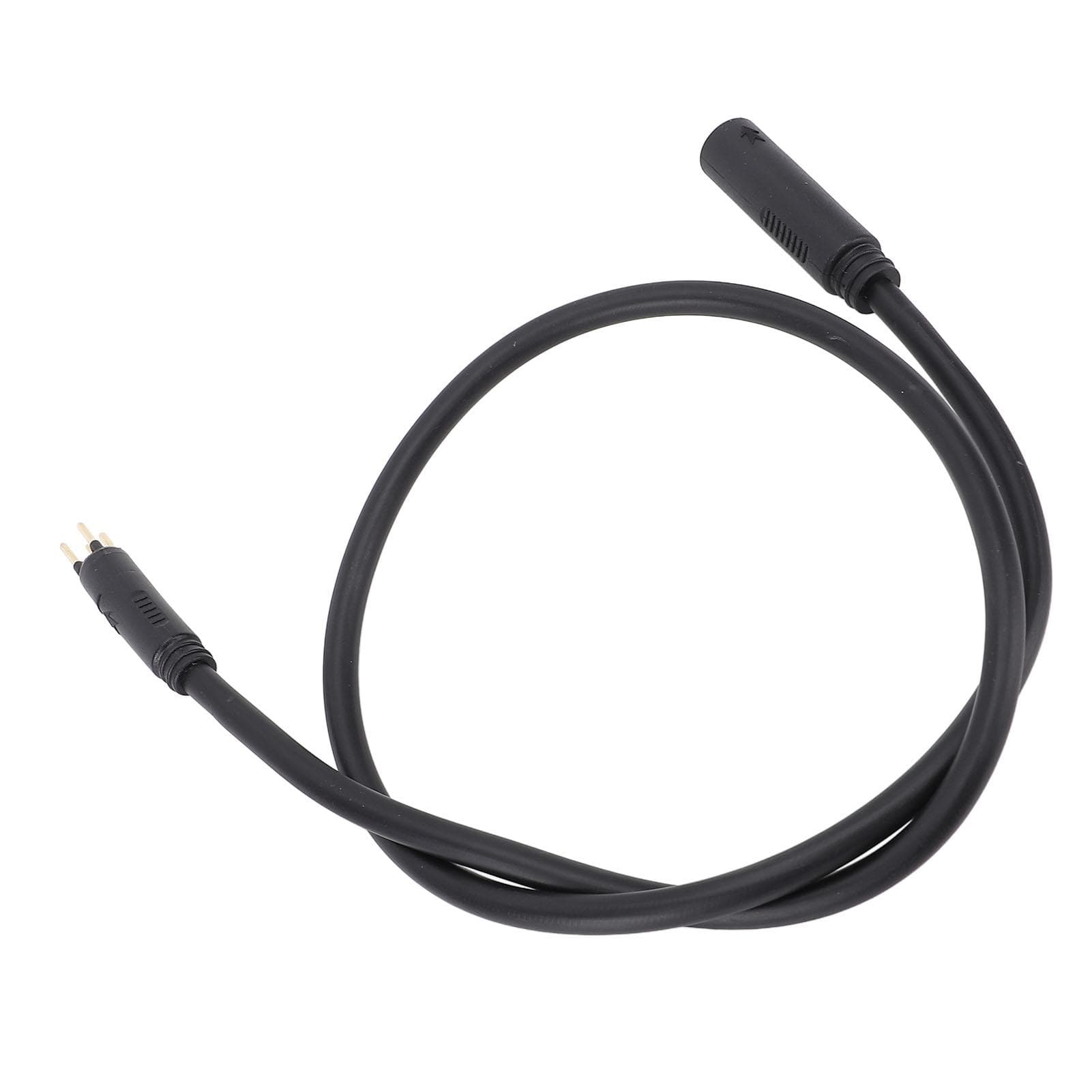 Cycle Motor Extension Cable 60CM Length 6 Pins Rain Proof ABS Wheel Motor Extension Cable