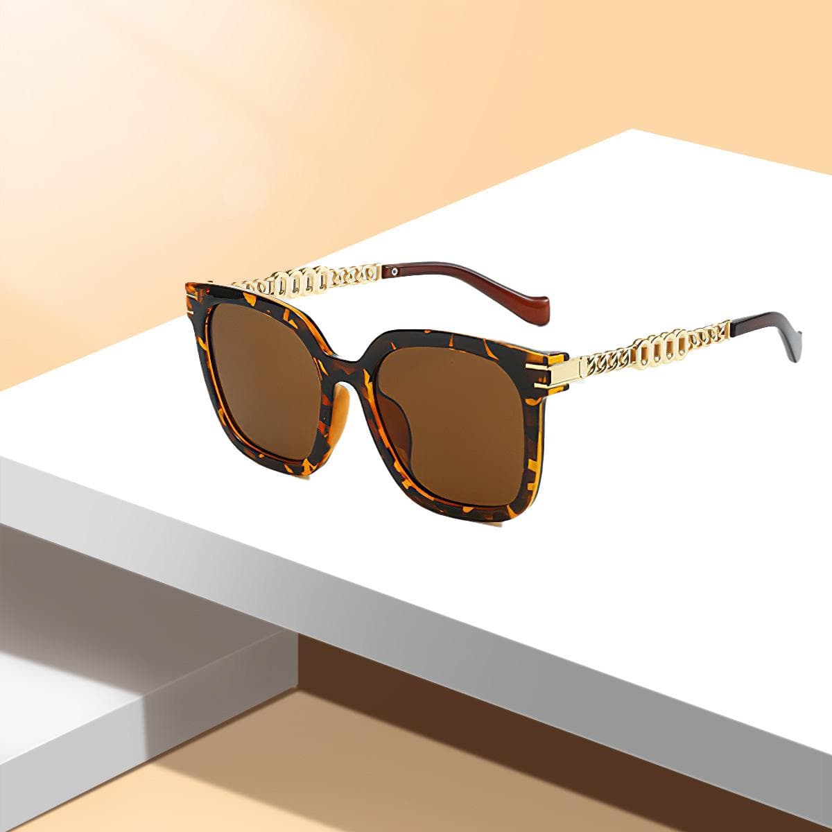 New Fashion Women Luxury Cat Eye Sunglasses Sexy Square Frame Designer UV400 Eyewear Vintage Female