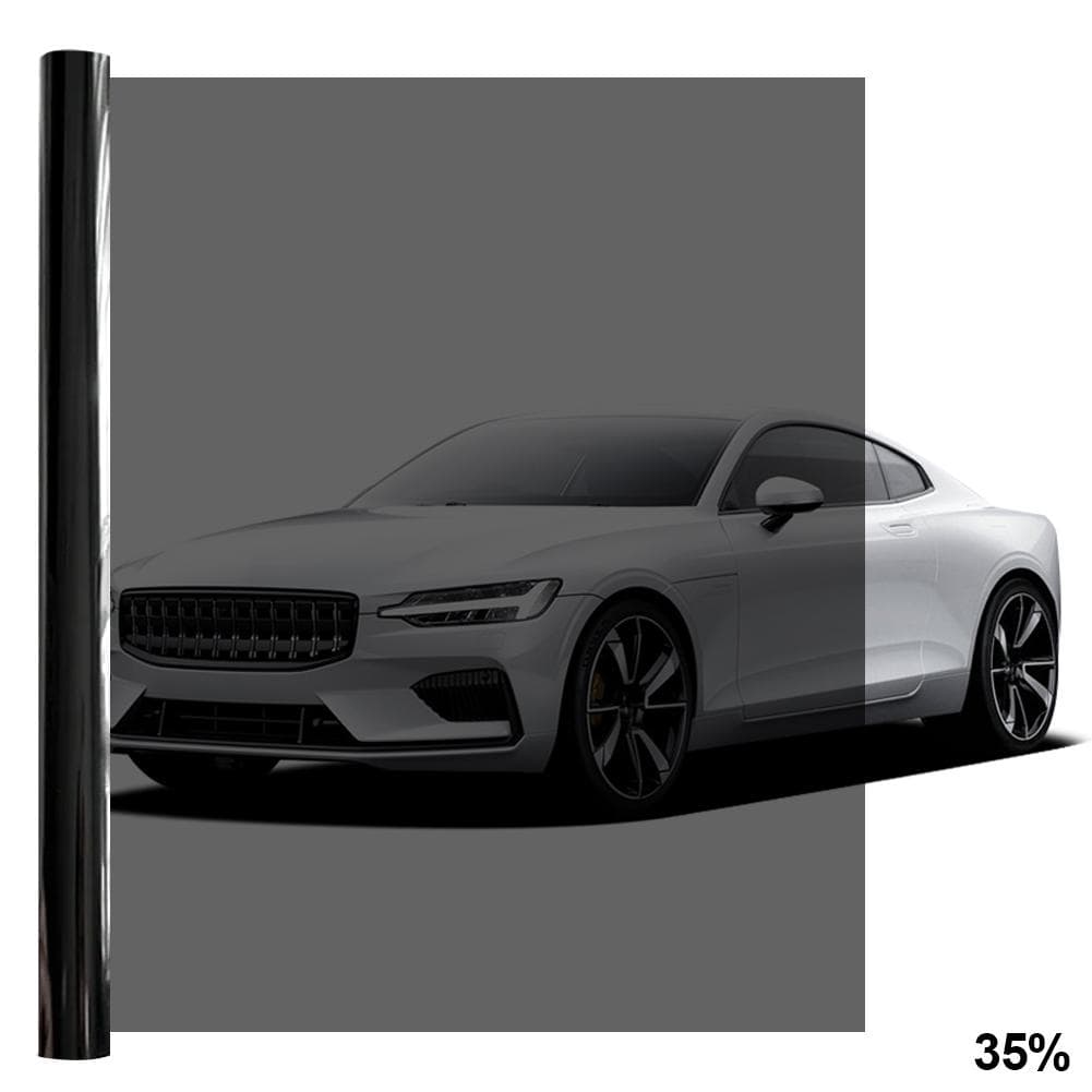 300*50CM Car Window Privacy Tint Film with Pearl Stick Auto Vinyl Anti Look Glass Sticker Foils Ceramic Solar UV Protector Sunshade 35%