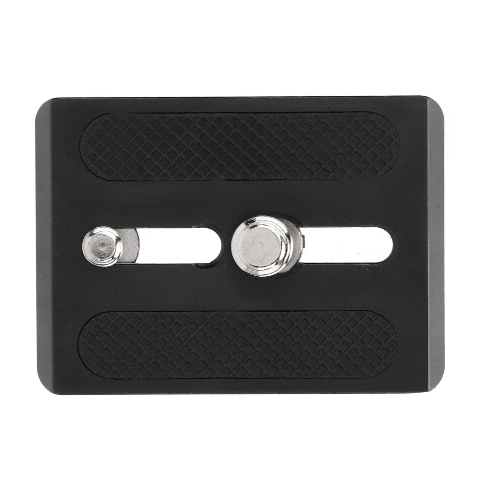 Tripod Quick Release Plate SLR Camera Tripod Head Plate Adapter 1/4in 3/8in Thread for Sachtler FSB