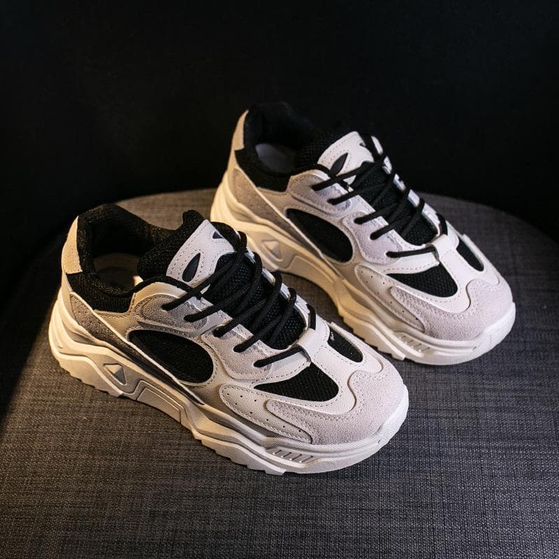 Daddy Shoes Women's Autumn Street Shooting Trendy Women's Retro Korean Version Sports and Leisure Shoes 40 black