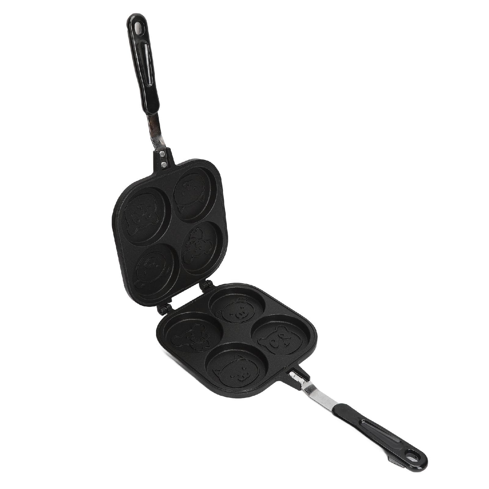 Double Sided Pancake Pan Anti Stick Coating Aluminum Alloy Multifunctional Double Sided Sandwich