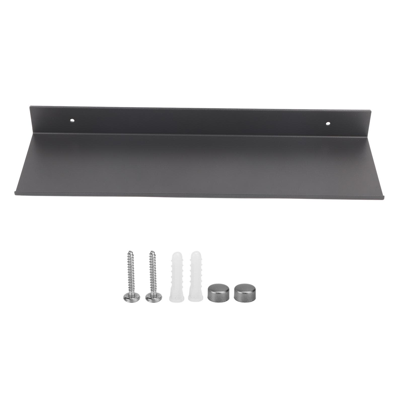 Wall Mounted Bathroom Shelf Space Aluminum Storage Racks Organizer Bath Shower Accessory40cm 40cm / 15.7in