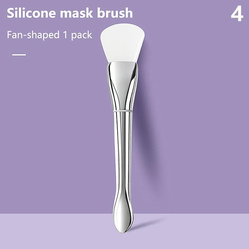 Facial Mask Brush Soft Hair Facial Mask Brush Brush Applicator For Facial Mask Beauty Salon Brushes Makeup Tools Fan shaped