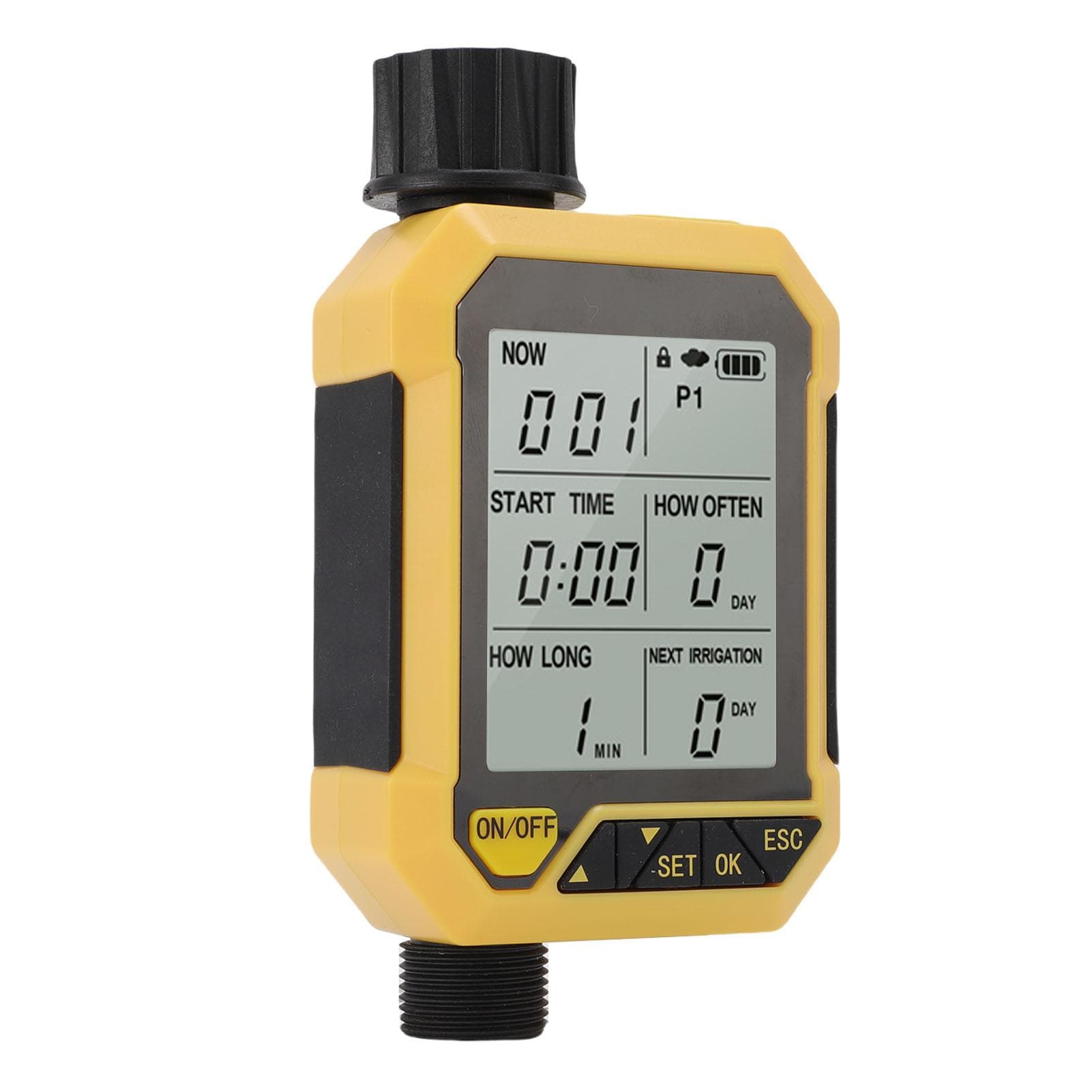 Sprinkler Timer G34 G12 Inlet G34 Outlet Automatic Watering Timing Controller with Rain Sensing
