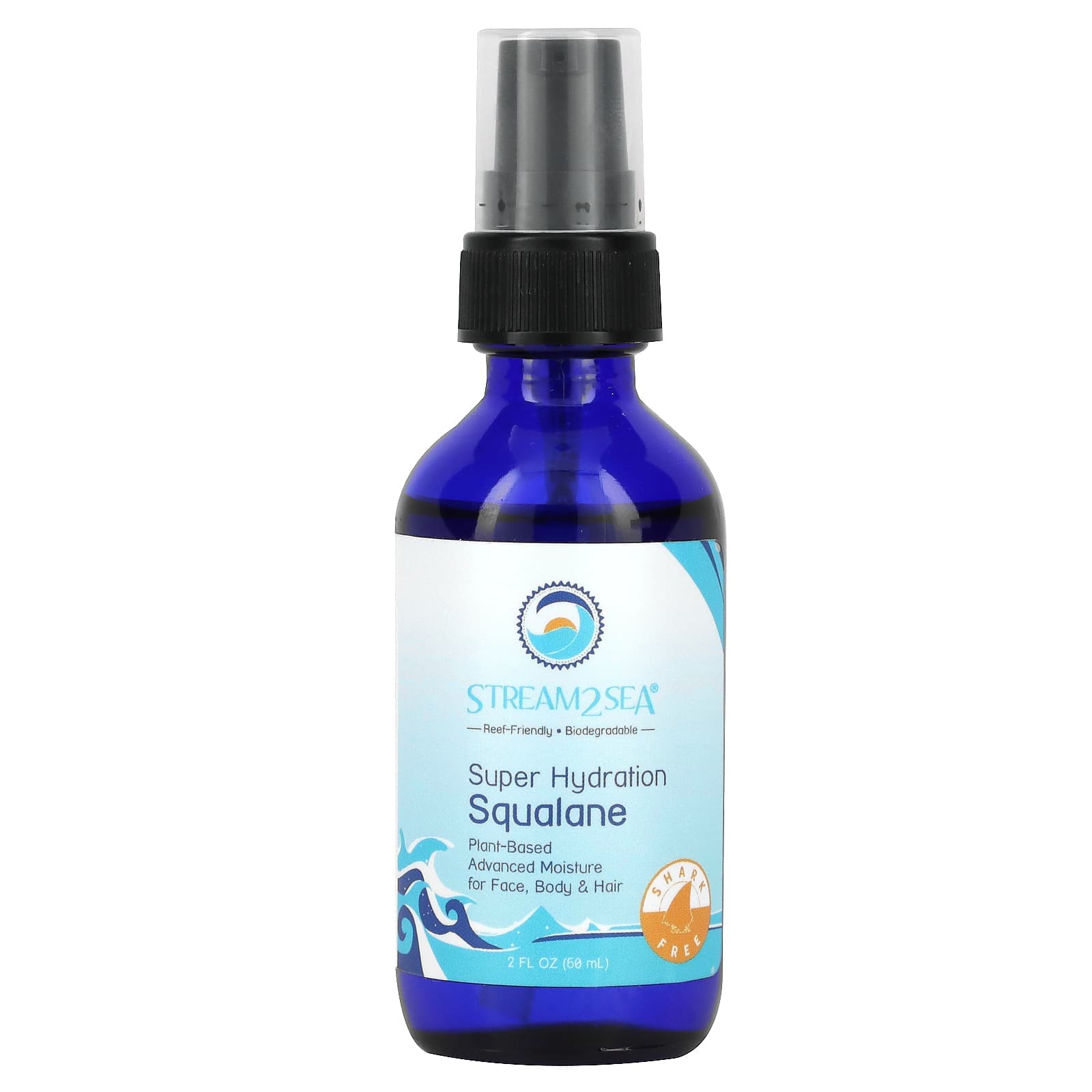 Stream2Sea, Super Hydration Squalane, 2 fl oz (60 ml)