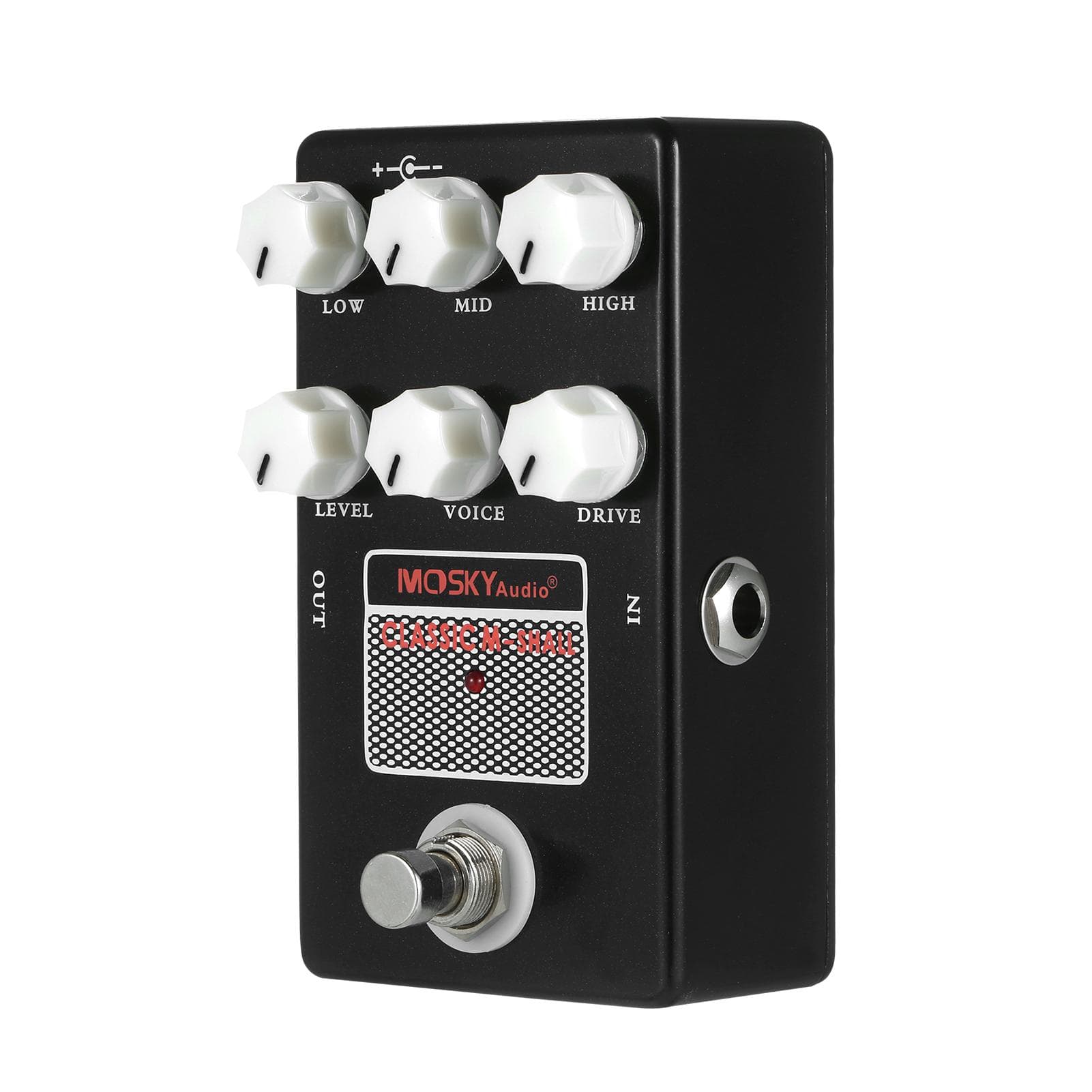 MOSKYaudio CLASSIC M-SHALL Speaker Simulator Cabinet Simulator Guitar Effect Pedal Speaker black