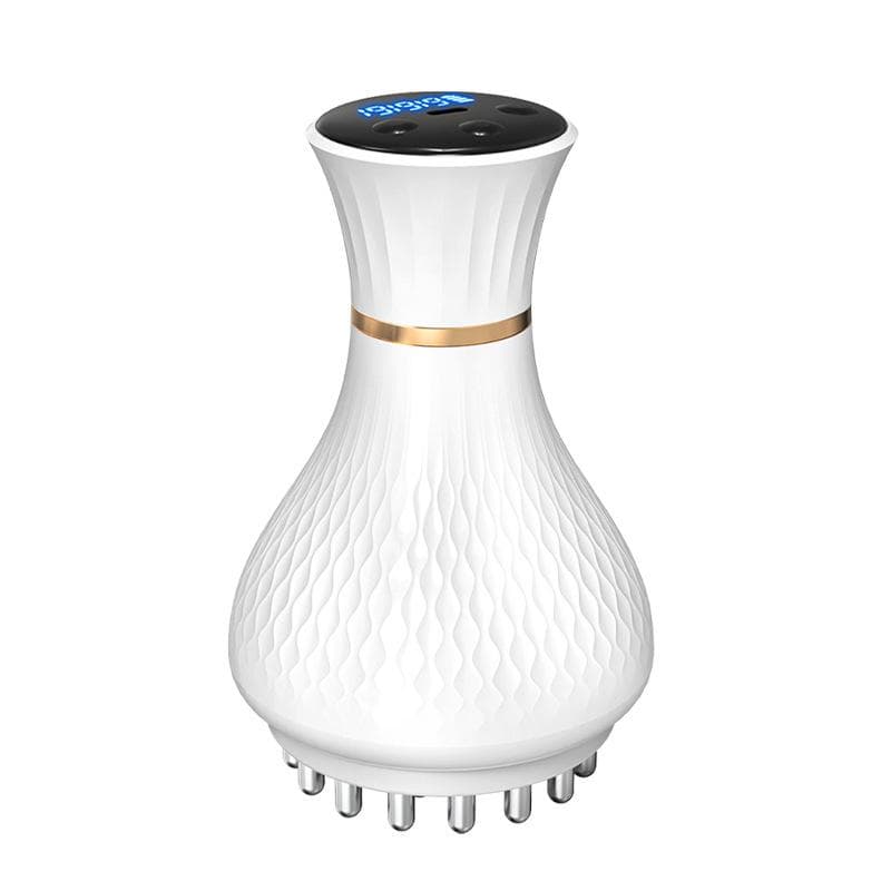 New Product, Electric Massage Brush, Electric Scraping Instrument, Tendon Rub Abdominal Massager, Full Body Massage Household white