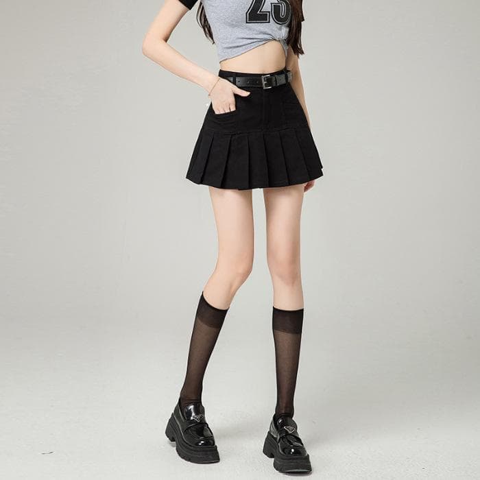 College Style A-line Skirt for Women In Summer Niche Design High Waist Slim Casual Short Skirt for Women In Spring and Summer XL