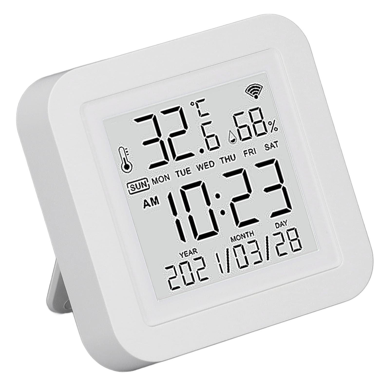Smart Home Temperature And Humidity Sensor High Accuracy 2.4GHZ Wireless Digital Hygrometer Indoor