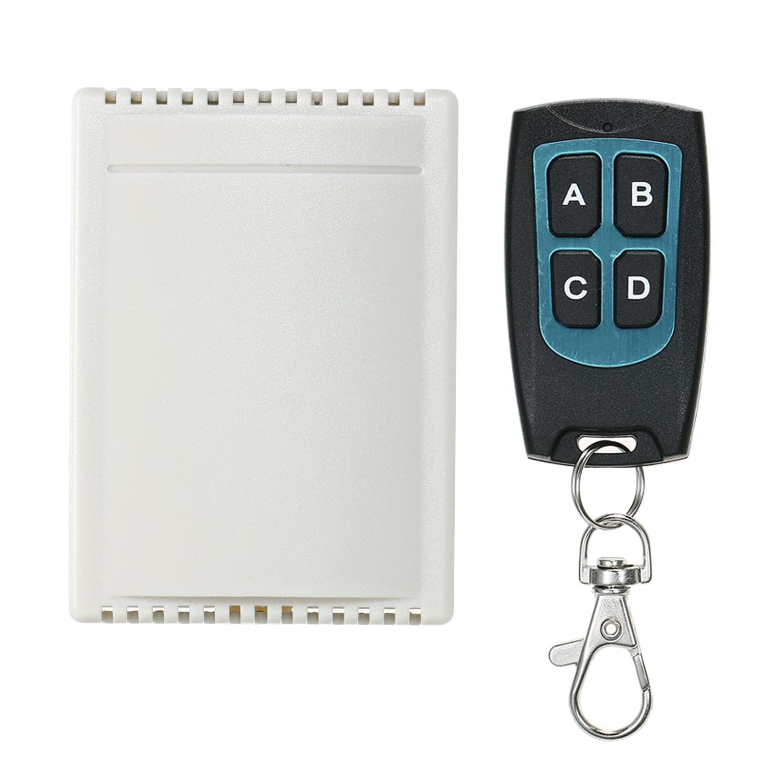 DC 12V 4CH Channel 433Mhz Wireless RF Switch Long Range Wireless Remote Control Switch DC12V RF 1PCS Remote Control green