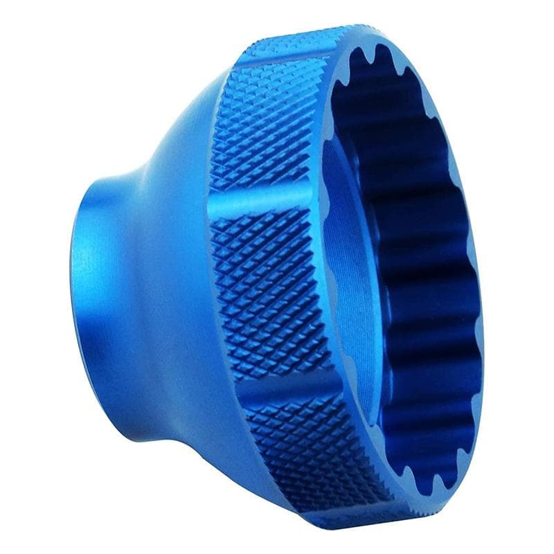 16-Notch Bottom Bracket Removal Tool BBT-69.2 Slot Bottom Support Tool Compatible with Shimano, SRAM, Chris King, Campagnolo,etc blue