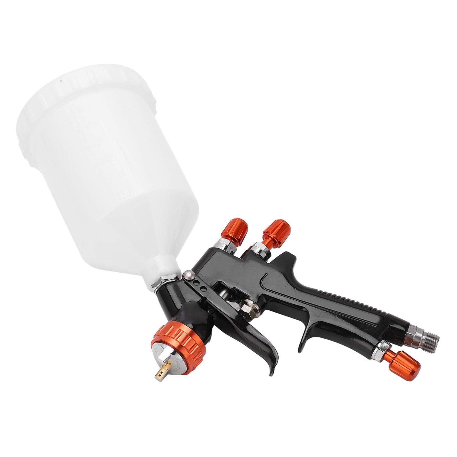 Spray Gun Kit High Atomization 1.3mm Nozzle Pot for Auto Primer Clear Top Coat Touch Up