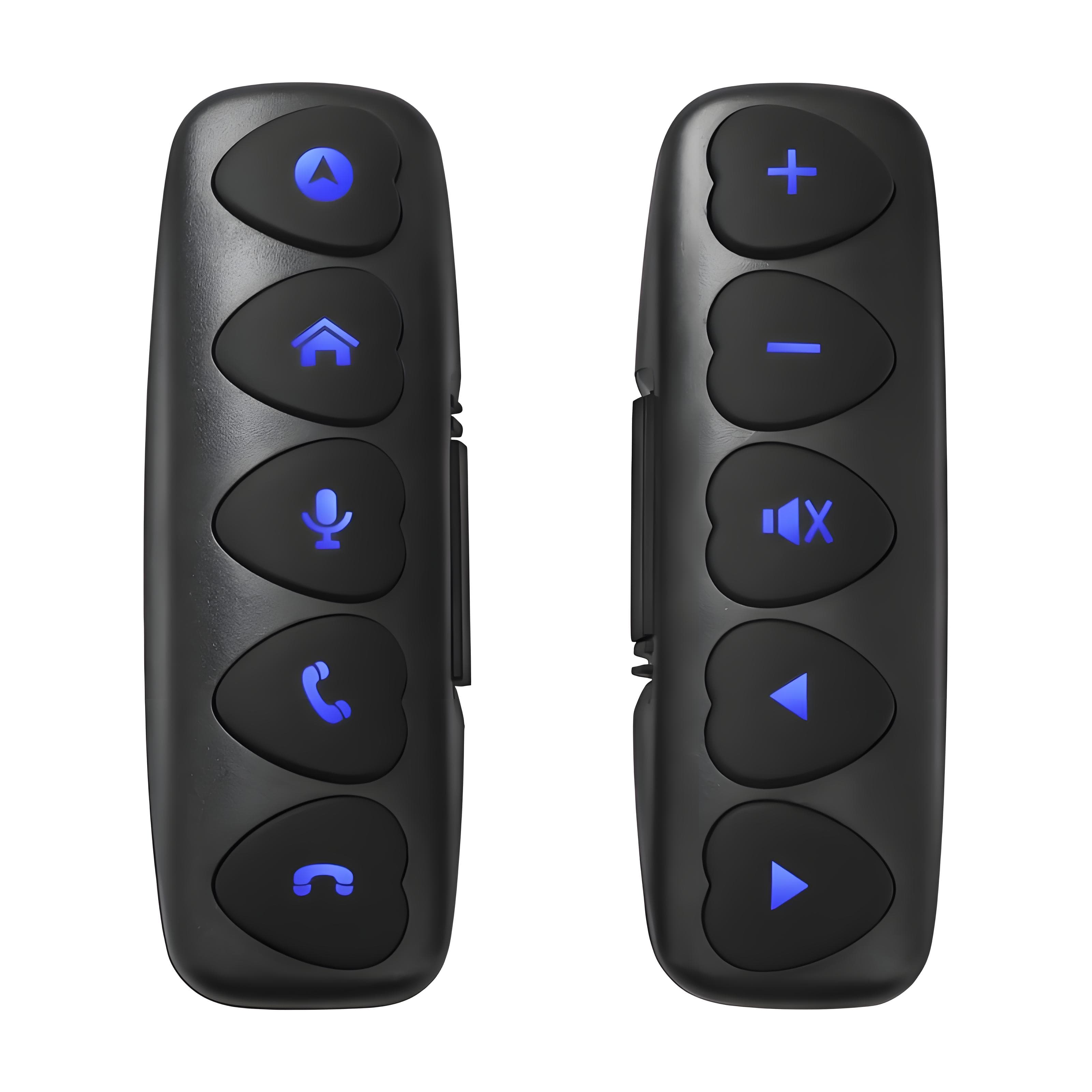 Multi-function Wireless Steering Wheel Remote Control Bluetooth-compatible Car Remote Control For Car Radio Handsfree Call DVD GPS Multimedia 10 Keys