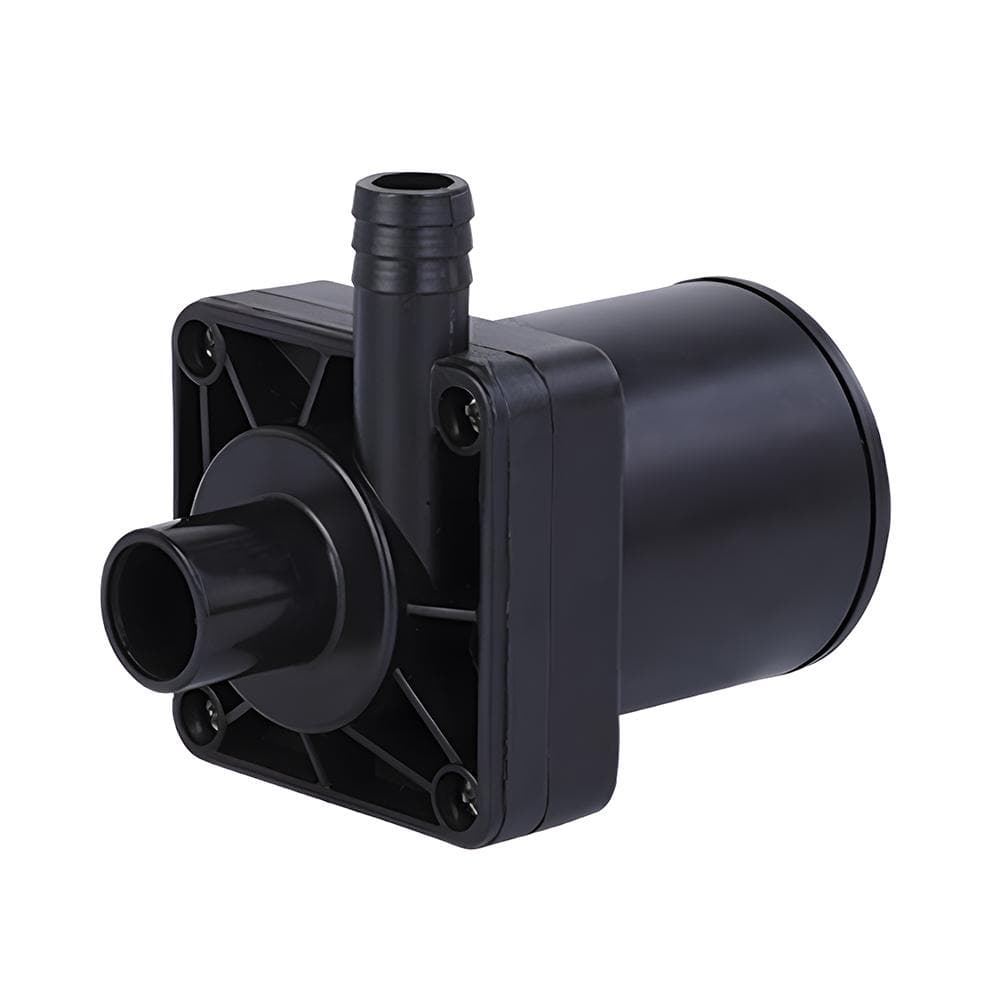 DC 24V Brushless Water Pump Low Noise 0.79inch Inlet and 0.39inch Outlet Small Submersible Booster 4212B 24V black