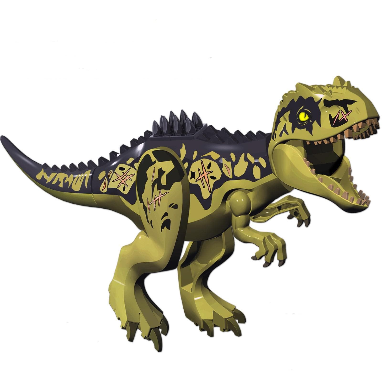 28CM Huge Raptor Carnotaurus Building Blocks Dinosaur Bricks Tyrannosaurus T-Rex Assemble Kids Toys Kids Gift Christmas Gifts 40