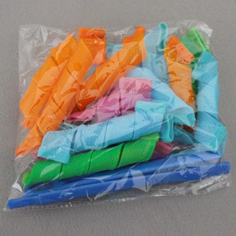 1 Set Snail Shaped Hair Rollers Not Waveform Spiral Curls Hair Curler Soft Hair Curler Magic DIY Hair Rollers Hair Styling Tools
