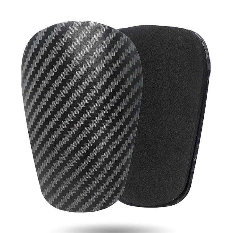 Loogdeel Mini Soccer Shin Guards Extra Mini Football Shin Board for Kids Adults Protective Football Shin Support XS(old) dark gray