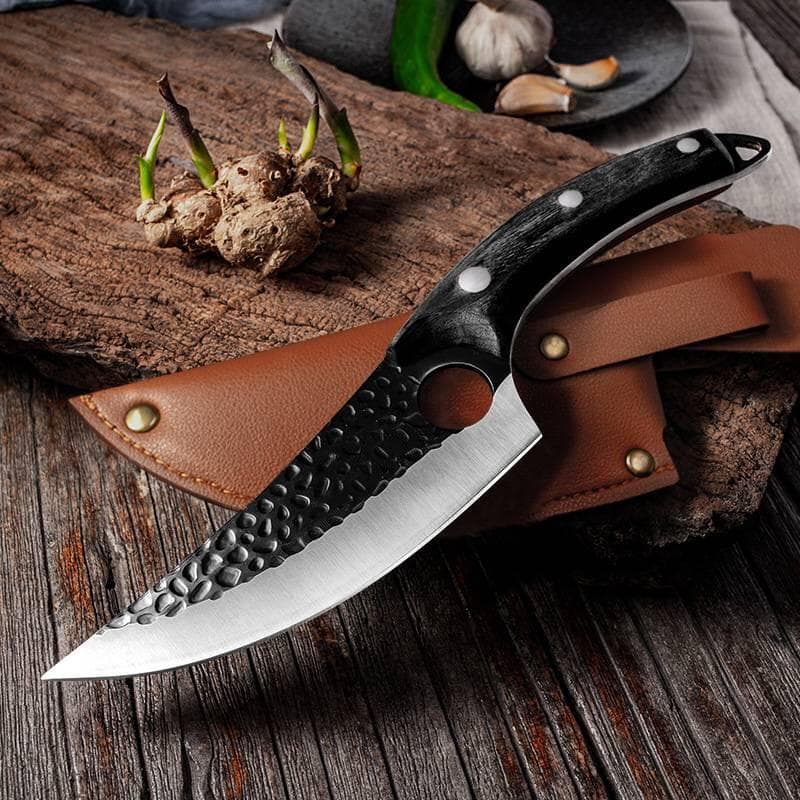 Handmade Stainless Steel Kitchen Chef Boning Knife Fishing Knife Meat Cleaver Cooking Cutter Butcher Knife 4