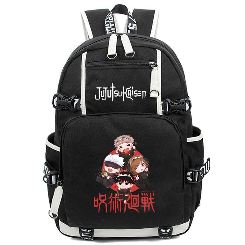 Anime Jujutsu Kaisen Students Boys Girls Schoolbag Backpack Children Teenager Cartoon Bagpack Waterproof School Bag Mochilas