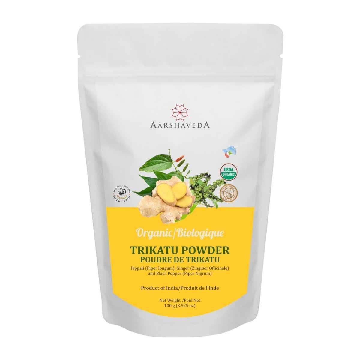 Trikatu (100 g), Trikatu Powder, Aarshaveda