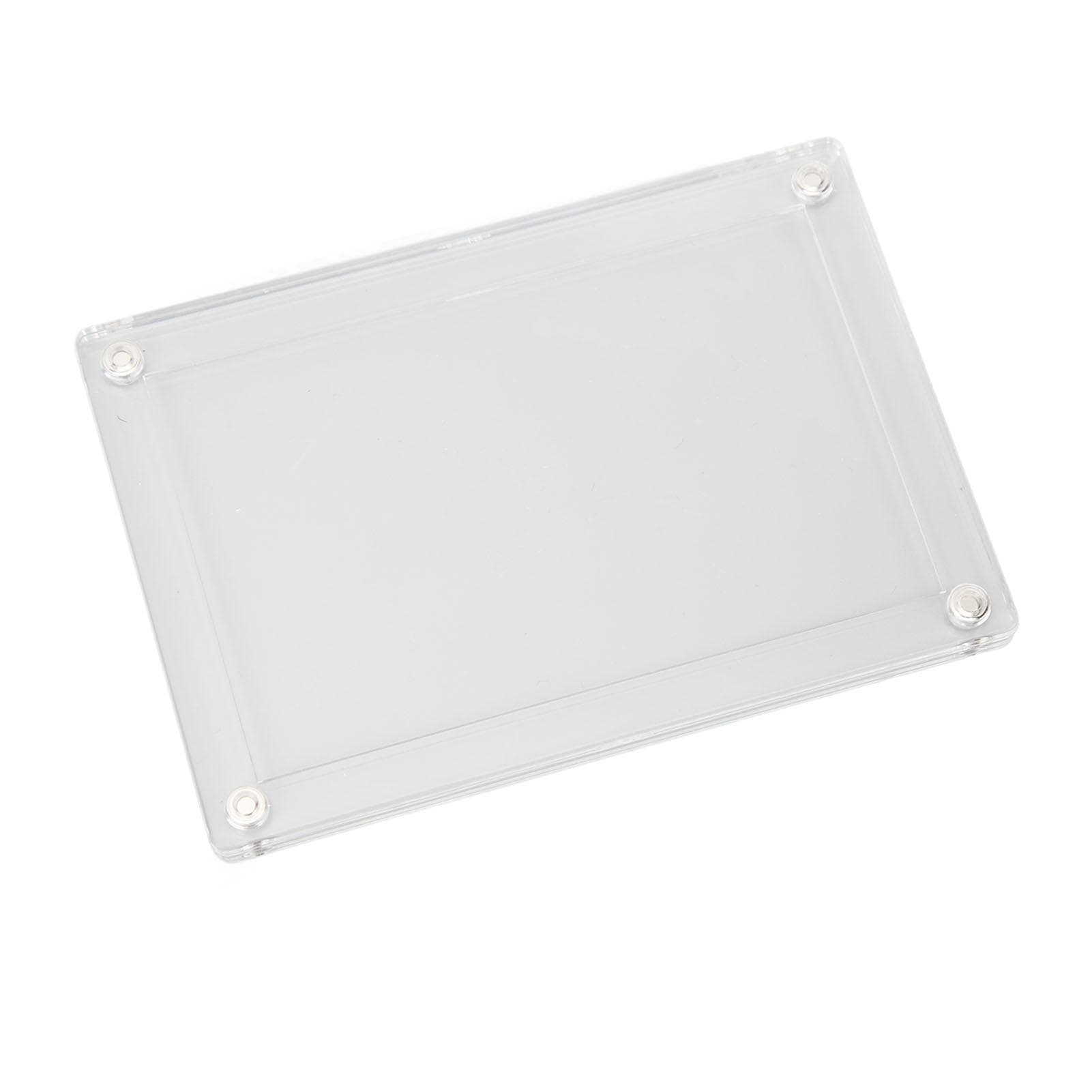 Refrigerator Photo Frames Acrylic Magnetic Double Sided Transparent Fridge Picture Display Frame
