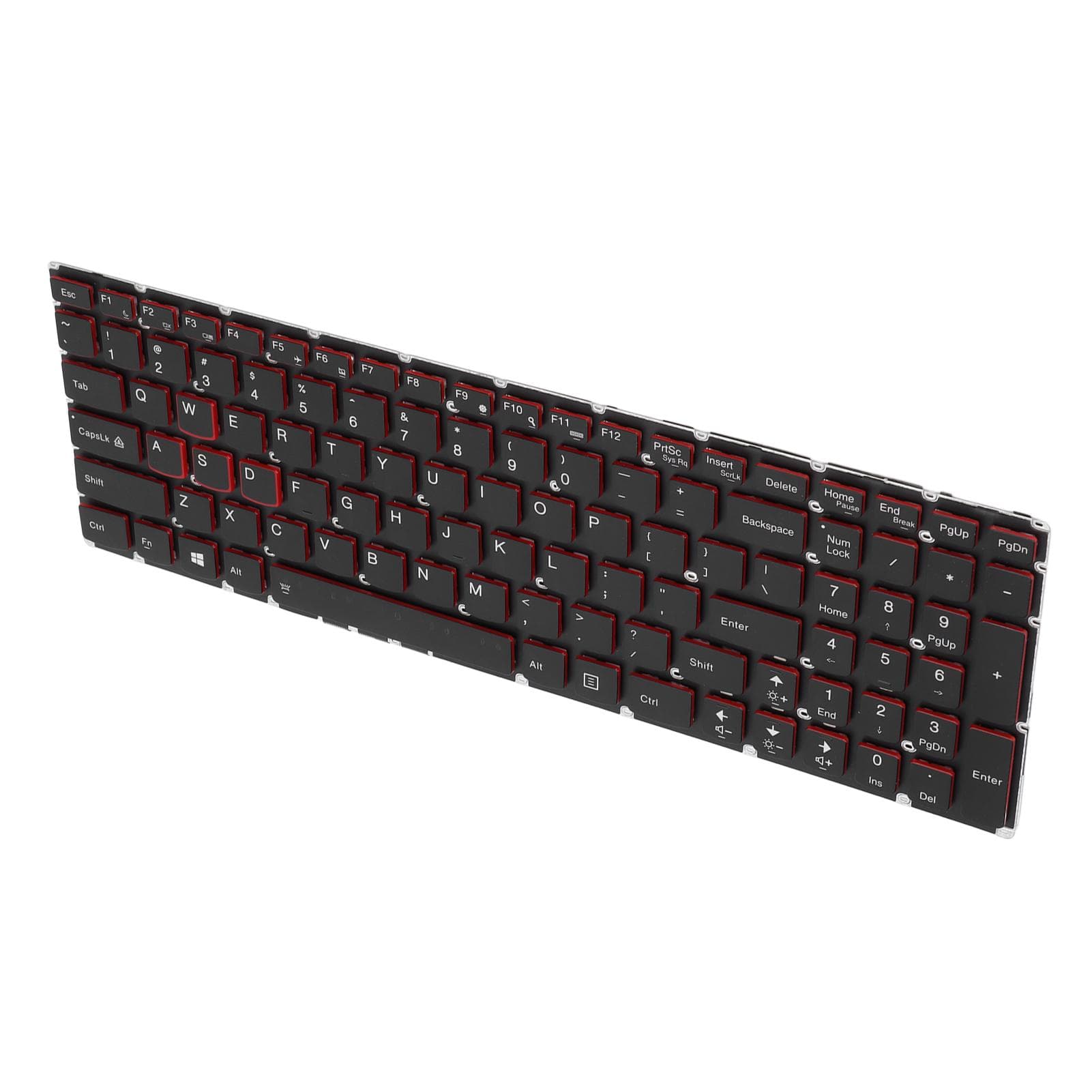 Replacement Keyboard 102 Keys ABS Aluminium Strong Compatibility Easy Operate Laptop Part
