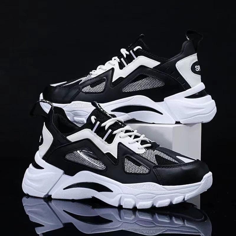 2025 Men's Spring Sneakers: Trendy, Breathable, Comfortable Sports Shoes - Casual & Running Styles 43