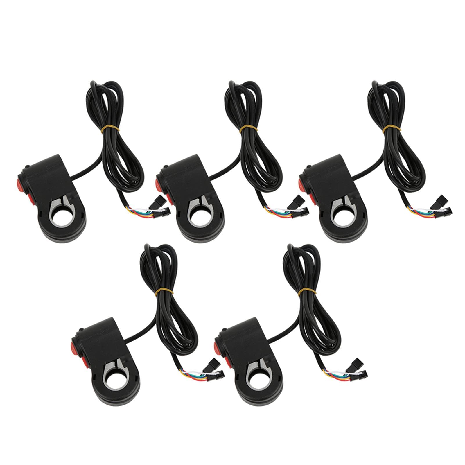 5pcs Handlebar Switch OnOff Push Button 3 Speed Position Accessory for Electric Bike