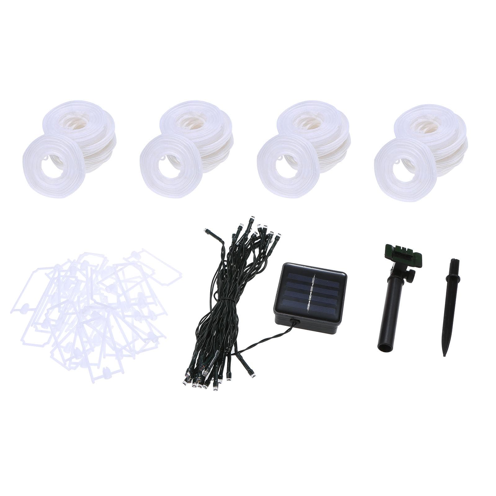 8Meters/26.2Ft 40 LEDs Solar Powered Energy Fairy String Lantern Light Lawn Lamp with Constant white