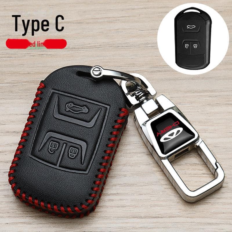 Chery Key Cover for Tiggo 7, 8 Pro, Arrizo 8, Tiggo 9, 5x Kunpeng, 3x - High-End Car Accessory