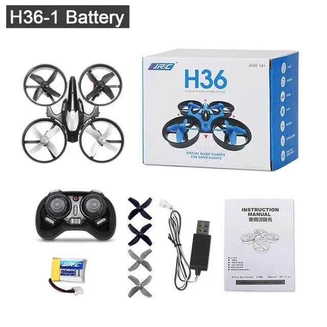 New Mini Rc Drone 4Ch 6-Axis Headless Mode Helicopter 360 Degree Flip Remote Control Quadcopter Toys Mini Drone for Kids black