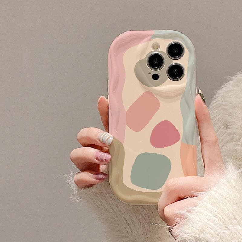 Ins Colorful Graffiti Applicable To Apple 15promax Mobile Phone 14plus Creative All Inclusive 16 iPhone 6 plus
