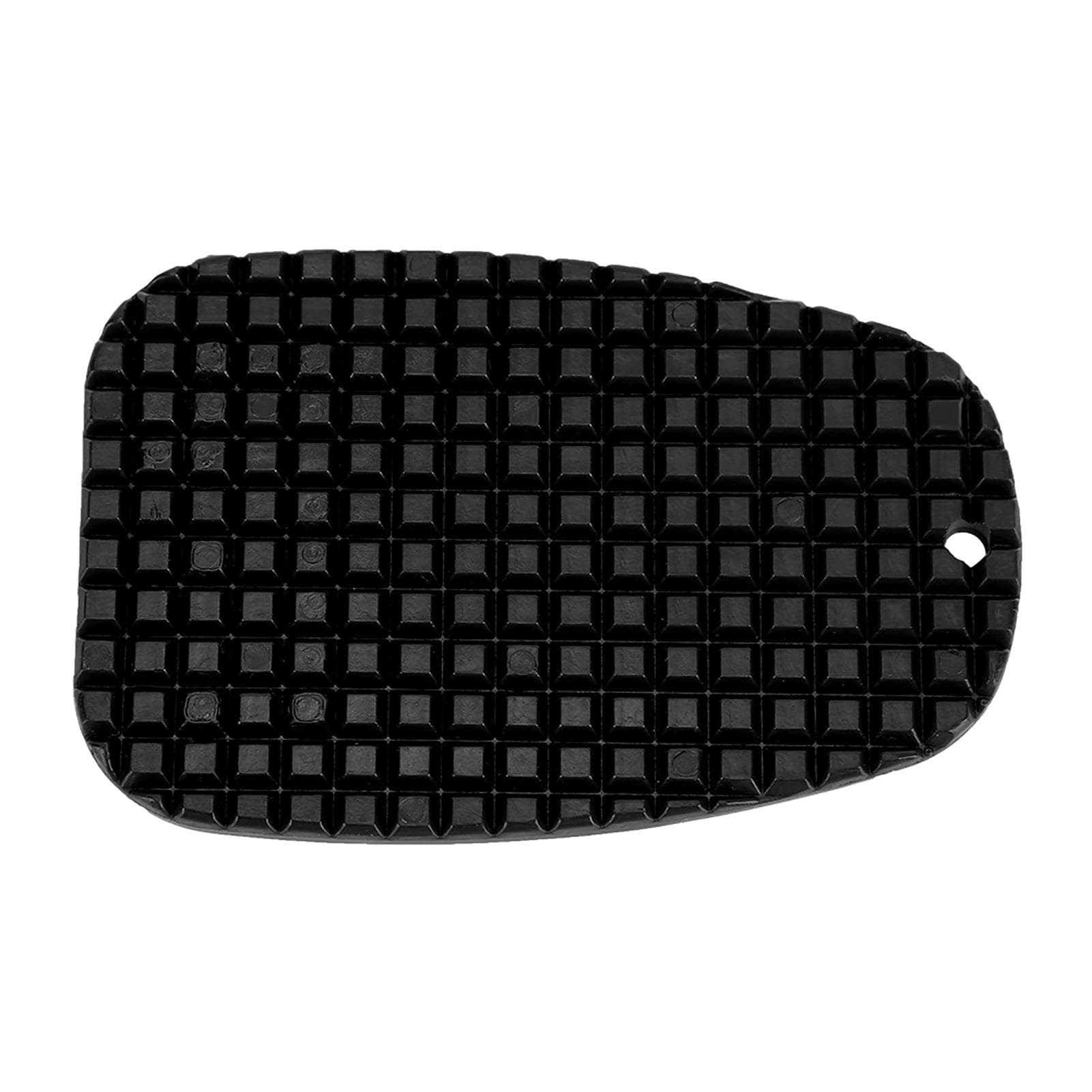 Motorcycle Kickstand Anti slide Side Stand Plate Pad Base Fit for Honda(Black) black