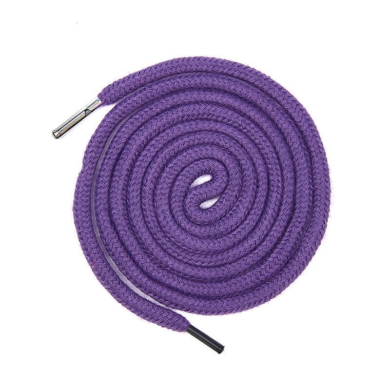 Polyester Cotton 1.3m Drawstring for Sportswear and Hoodies with 5mm Metal Tip