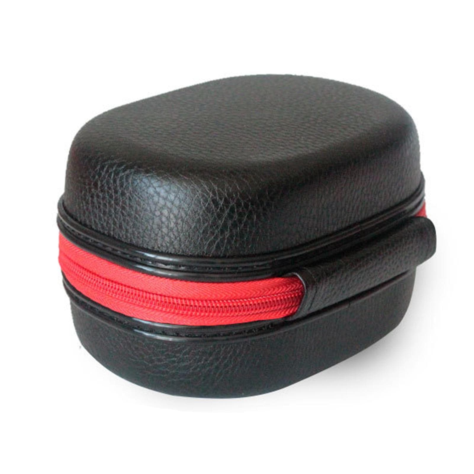 Fishing Reel Bag Portable Baitcasting Reel Protective Case Fishing Lures Reel Holder Fishing Pouch black/red