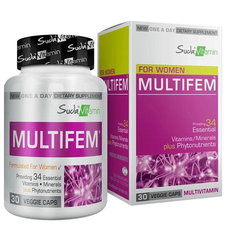 Suda MultiFem 30 Veggie Capsules