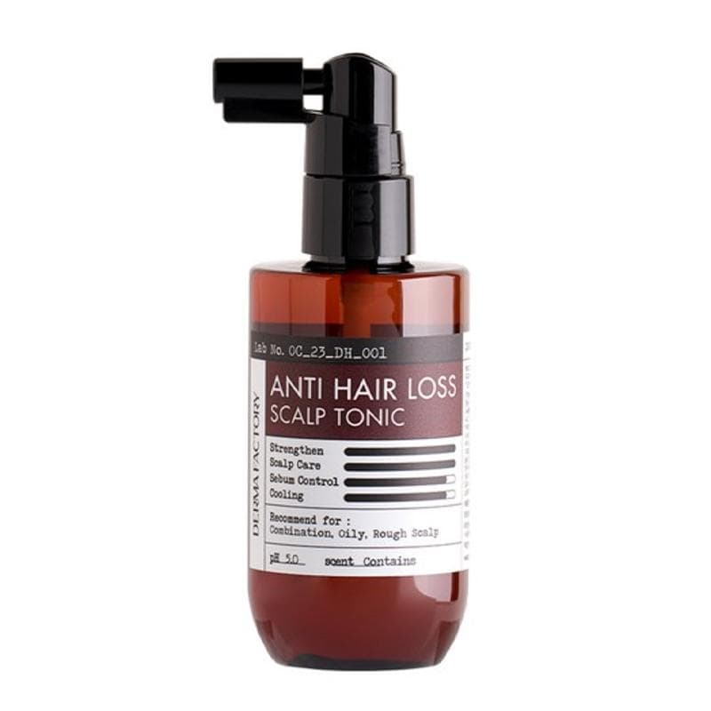 DERMA FACTORY Anti Hair Loss Scalp Tonic 100ml – Scalp Strengthening & Cooling Care