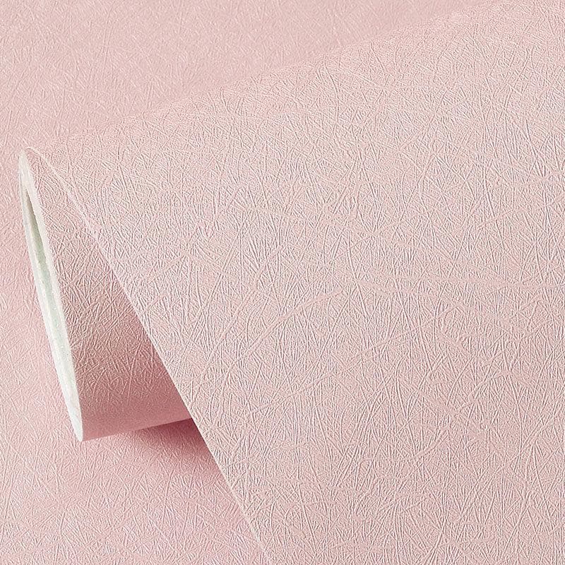 Self-adhesive Waterproof Moisture-proof Wallpaper Bedroom Living Room Renovation Wall Sticker Home Decor 60cm*10m pink