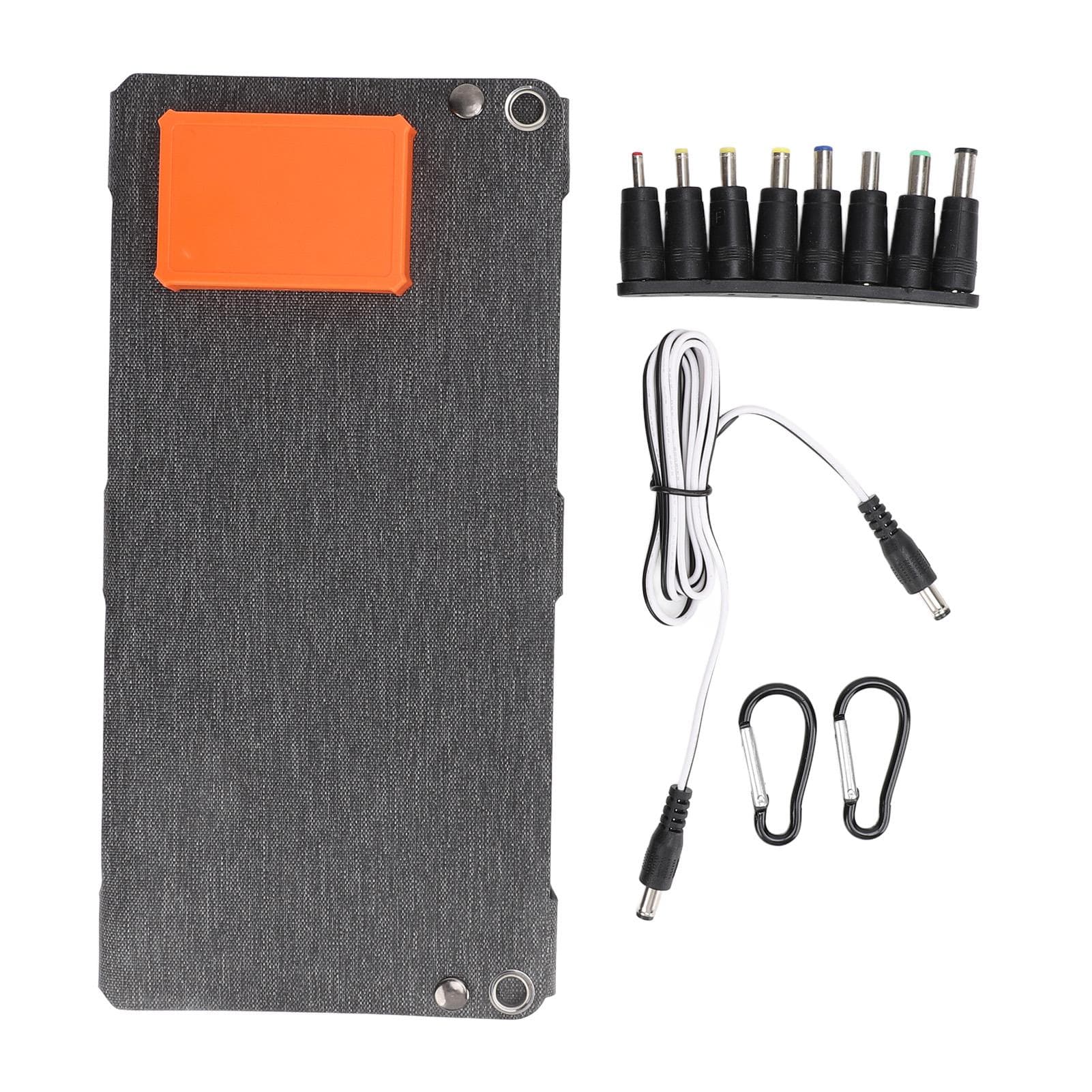 Folding Solar Panel 80W Monocrystalline Portable 12V 5V Fast Charge QC Dual USB Output for Camping