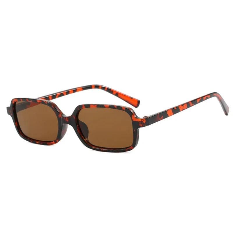 Square Sunglasses Women Men Vintage Mirror Lens Stylish Sun Glasses Unisex Personality Colors Oculos De Sol Other