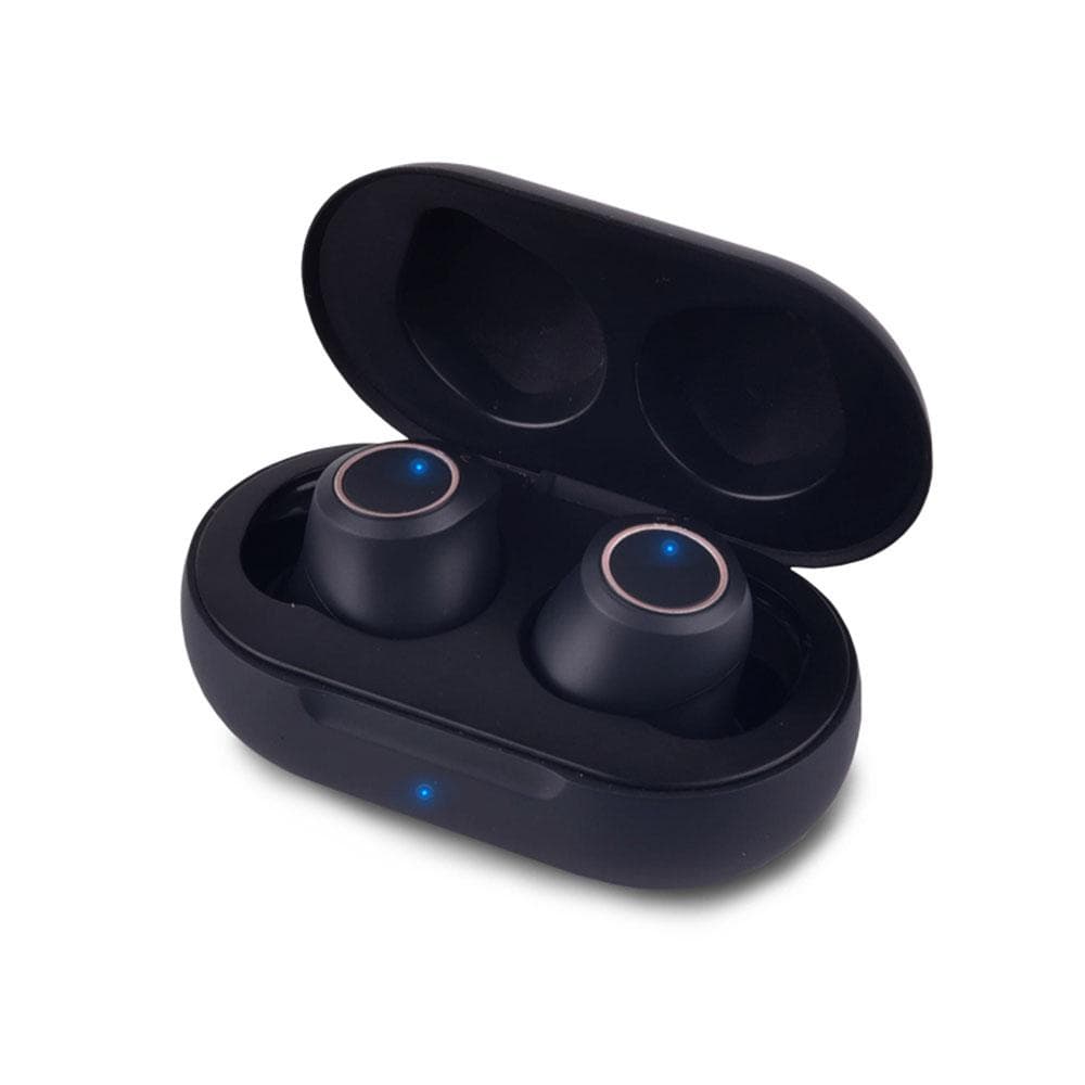 Z-100 Mini Small Invisible Rechargeable Hearing Device Noise Reduction Sound Amplifier with black