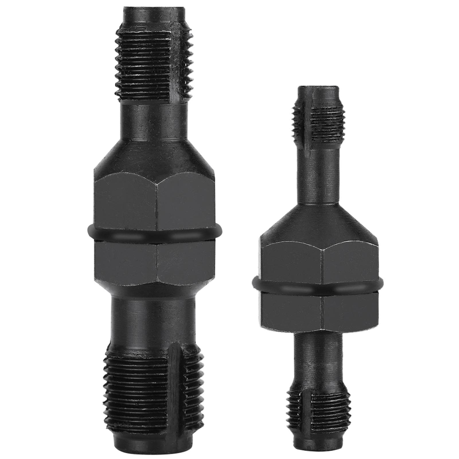 2Pcs Carbon Steel Spark Plug Thread Insert Tap Set M10*1.0 M12*1.25 M14*1.5 M18*1.5