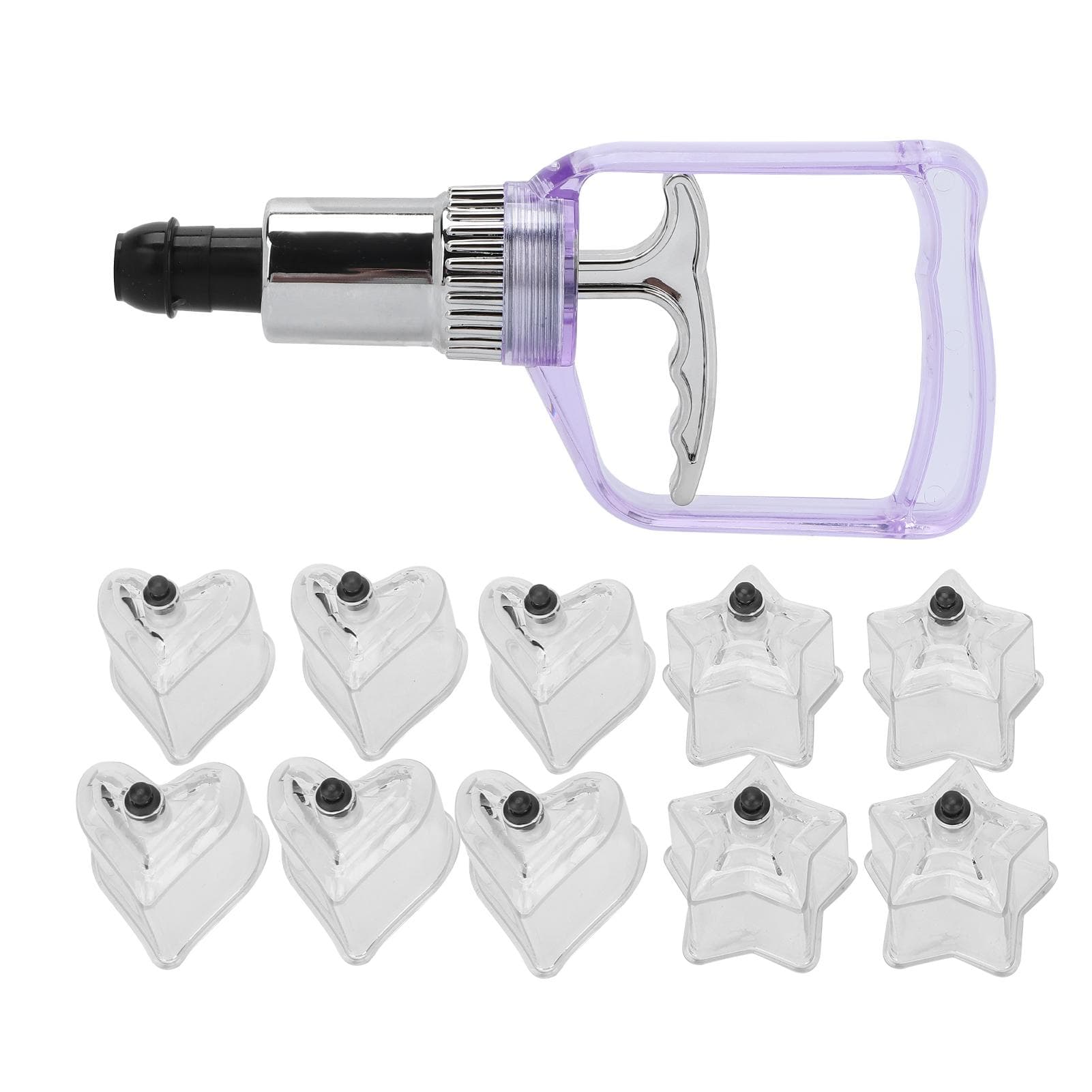 Professional Vacuum Suction Cupping Therapy Set Massage Cupping Cup Kit Pump Gun