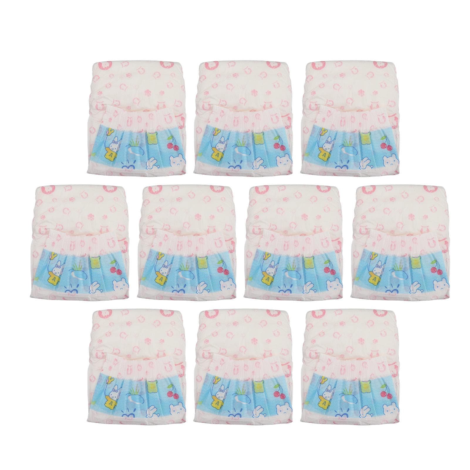 Female Dog Diapers Disposable Breathable Leakage Proof Strong Absorbent Puppy Diapers for XXS