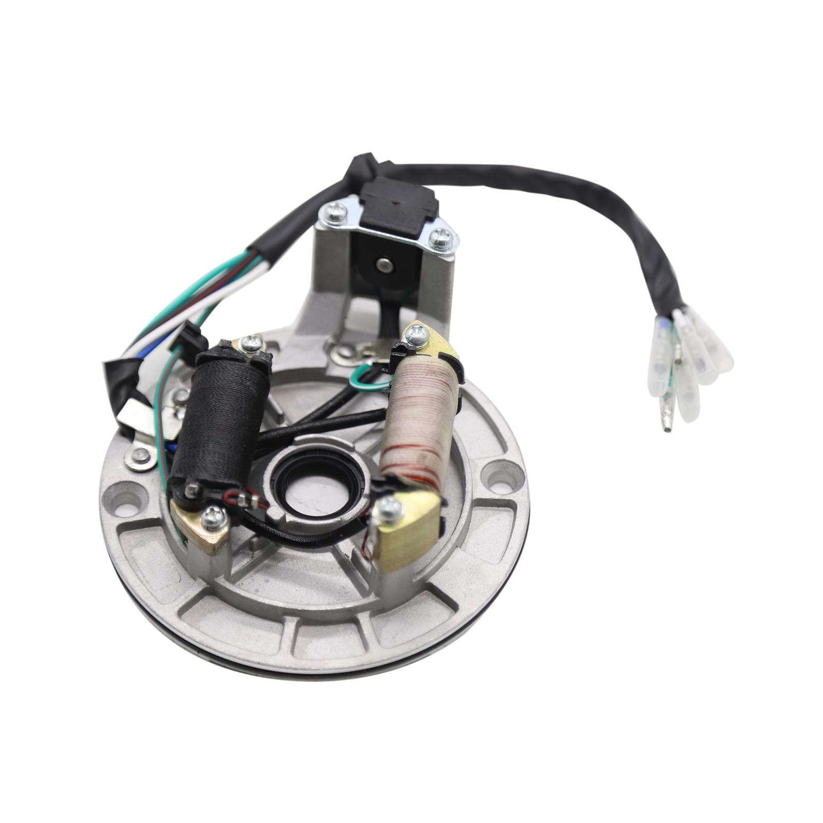 Magneto Stator for 49cc 50cc 70cc 90cc 110cc 125cc Kick Start Dirt Bike Horizontal Engine black