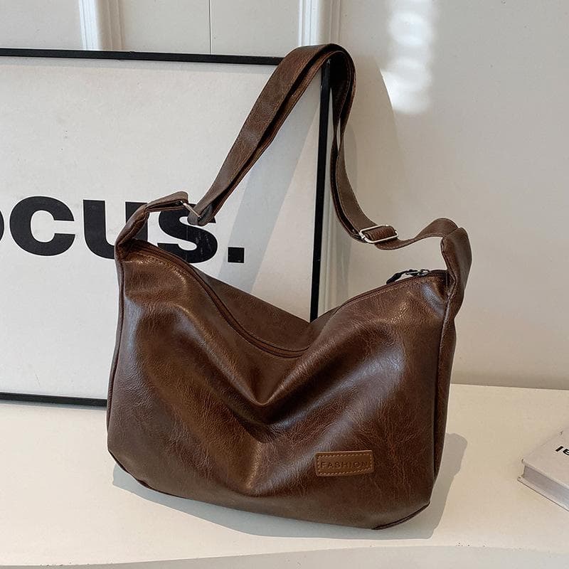 Fashion Casual Stylish Vintage Shoulder Bag Crossbody Bag Underarm Bag Womens Gift brown