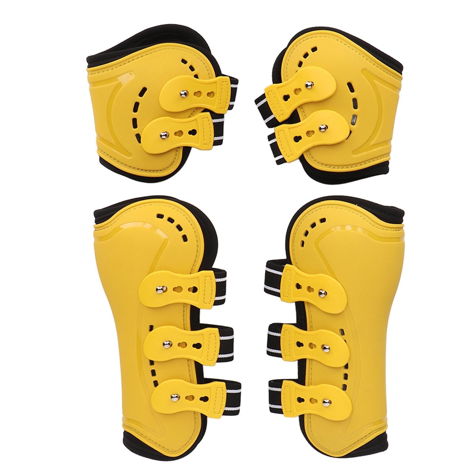 Horse Tendon Boots Fetlock Boots Open Front Breathable Adjustable Protective Horse Boots for Medium