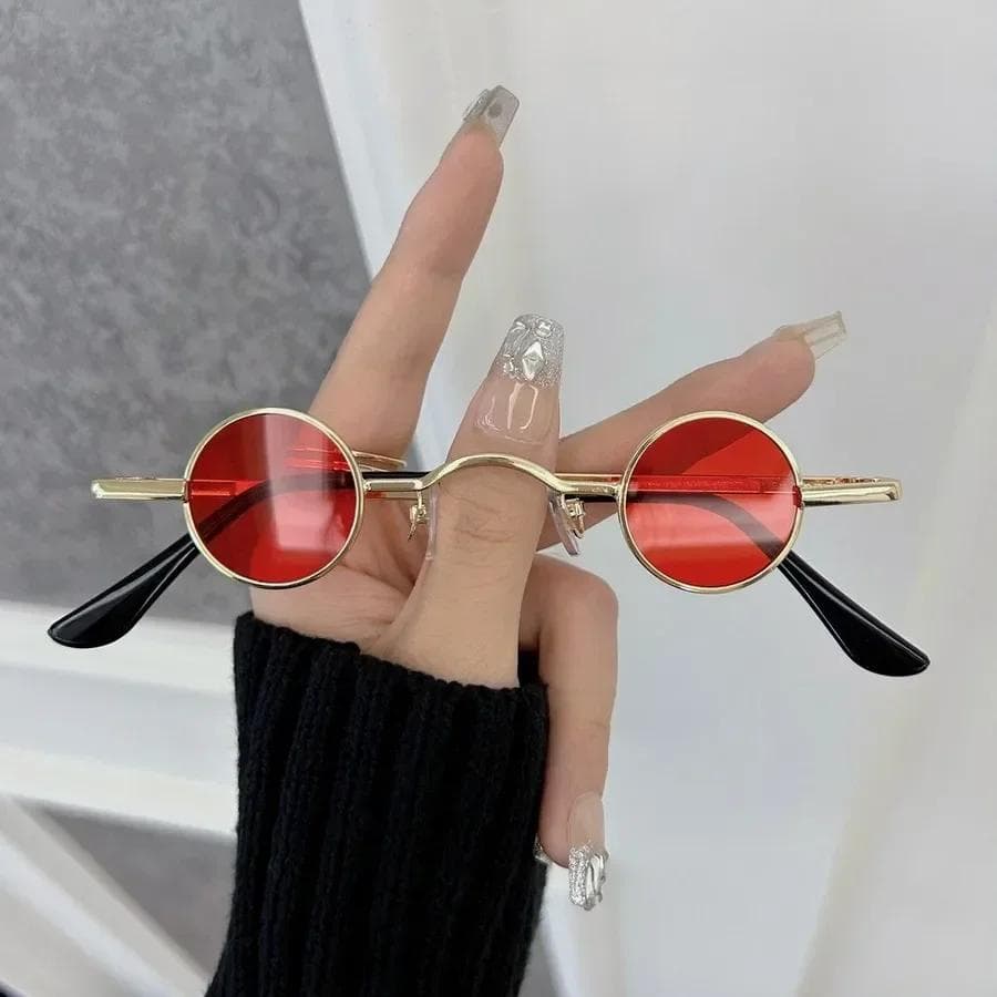 Minimalist Round Designer Sunglasses Small Frame Colorful Sun Glasses Women Men Brand Fashion Oculos De Sol Other