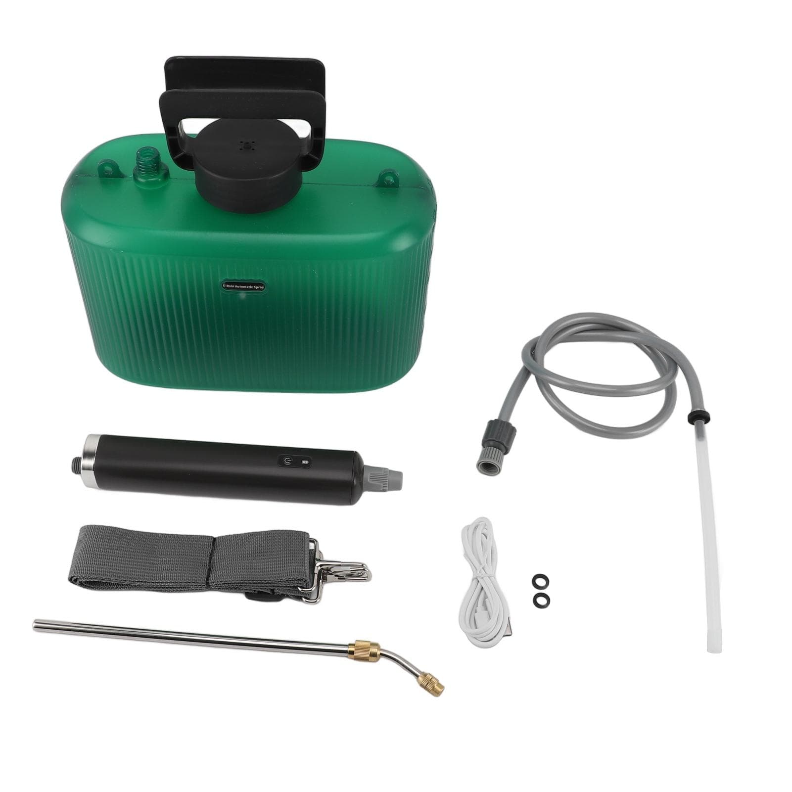 Electric Sprayer 5L Capacity Electric Plant Flower Mister with Portable Shoulder Strap for green